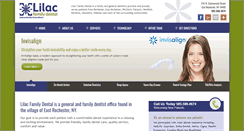 Desktop Screenshot of lilacfamilydental.com